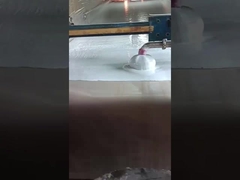 Linea di produzione di schiumazione continua automatica orizzontale