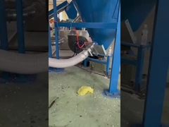 Macchina di riciclaggio di schiuma PE EVA EPE Polistirolo rilegato attrezzature Triple Shot Line