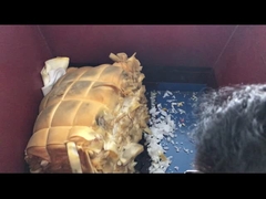 Spugna di triturazione rimbalzo schiuma PU macchina confezionato intero confezione compatta messo in