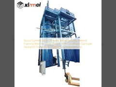 Fabbricazione a pressione di vapore a cilindro rotondo, legatore, stampaggio, ripresa, schiumatura, singola, doppia, tripla, quadrupla, quintupla, settupla, linea di produzione continua e simultanea