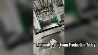 Linea di produzione automatica di schiuma ad alta efficienza