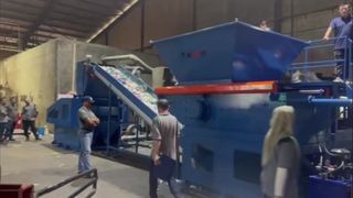 Trituratore ad alta efficienza per frantoio industriale per schiuma TDP S4