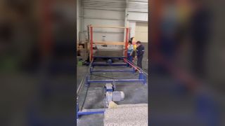 Spaccatrice orizzontale TDA-1650/2150, affettatrice per spugna dura e rebond 1~100 mm