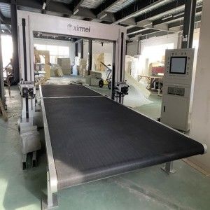 Doppia tagliatrice orizzontale di vibrazione della schiuma del coltello della tagliatrice di profilo della schiuma