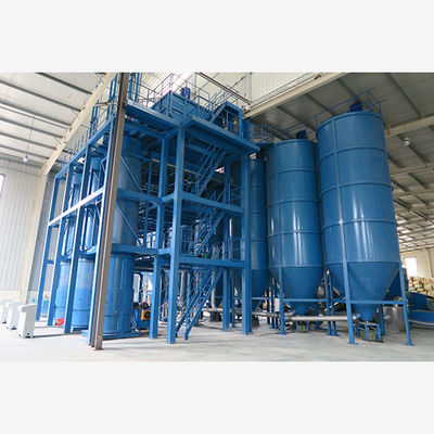 Collegamento e stampaggio a vapore Regenerative Foam Rebonded Equipment Triple shoot Serbatoio cilindrico di stampo Full auto Siemnes