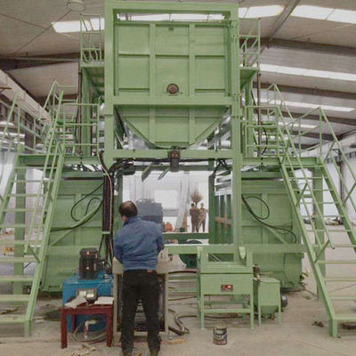 Volume di agitazione 15m3 Macchina di schiuma ribondata Capacità 40r/m Macchina di riciclo di schiuma di scarti di plastica
