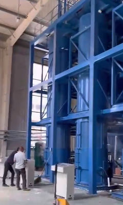 Apparecchiature di rilegamento a schiuma rinnovabile Triplice sparo Serbatoio per lo stampo cilindrico Full auto Siemnes Bonding e stampaggio a vapore