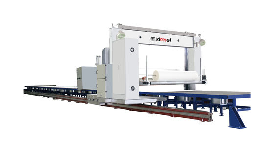 Long Sheet Pu Foam Splitting Cutting Machine Alta precisione, guida del movimento lineare