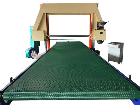 CNC Spuma Spugna EVA fette Cutter Alta velocità Soft Belt Conveyor Aspirazione