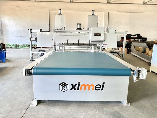Taglierina automatica per schiuma Rebond con rifinitura a doppio bordo di precisione per spugna PE EVA