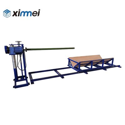 La macchina di perforazione per perforare il centro della schiuma per consentire l'inserimento di una barra di spugna per la peeling Machine Skiving cilindro schiuma in rulli sottili infinitamente lunghi come Pr machine per la lavorazione della peeling