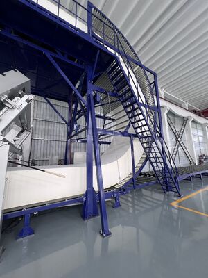 Macchina di taglio di schiuma PU ad alta precisione con precisione di 0,6-5 mm±0,1 mm e velocità di 60-130 m/min per 1300 mm di altezza